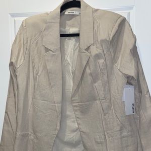Tan Blazer Never Worn